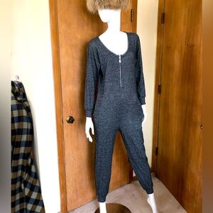 Rebecca Minkoff Jillian Jumpsuit Heather Grey Size S